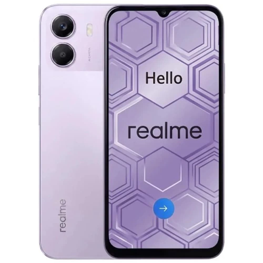 Celular Realme P4 Lite NFC Dual Sim 128GB 4GB RAM 6.8" 13MP 5MP Pulse Purple