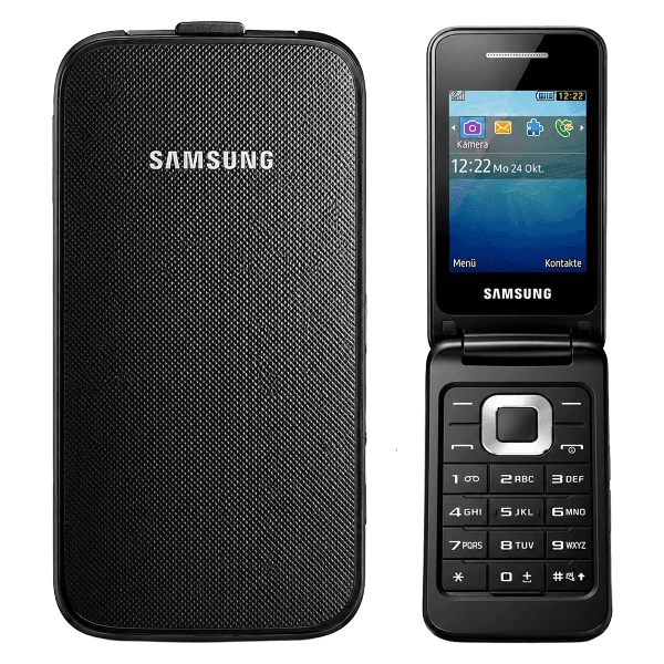 Celular Samsung Gt-C3520 Dual Sim Tela 2.4" 4G Preto