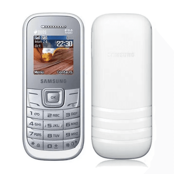 Celular Samsung Keystone 2 Gt-E1207Y 1.52" Dual Sim 800mAh Branco