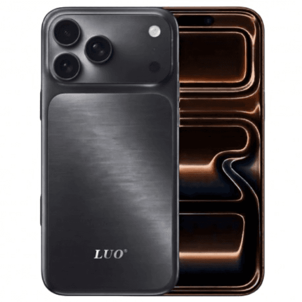 Celular Luo I18 Pro Max 256GB 6GB + 10GB Estendido 8MP/48MP 6.65" 5160mAh Android 16.0 Cinza Escuro