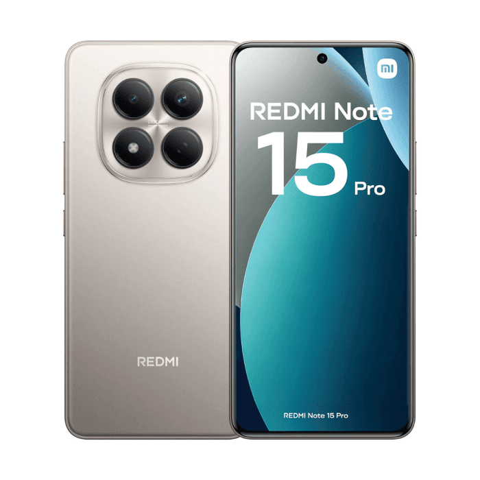 Celular Xiaomi Note 15 Pro 12/512GB 4G Prata