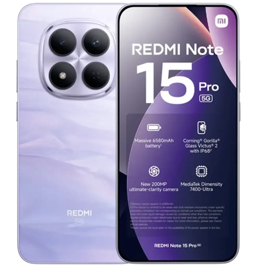Celular Xiaomi Note 15 Pro 12/512GB 5G Lilás