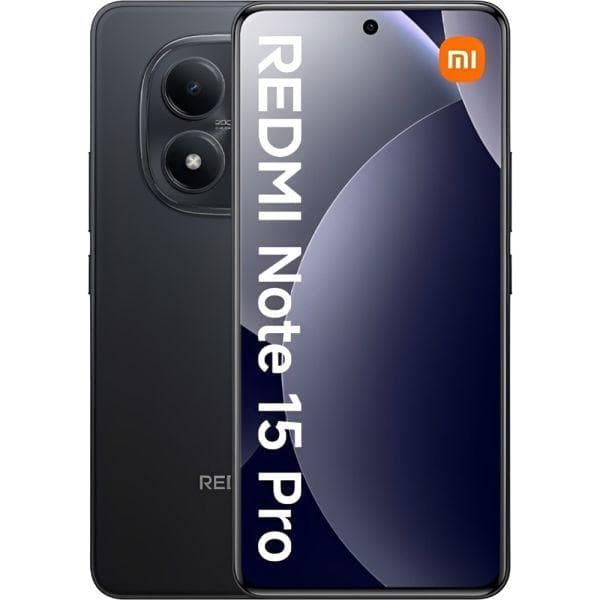 Celular Xiaomi Note 15 Pro 5G 256GB Preto