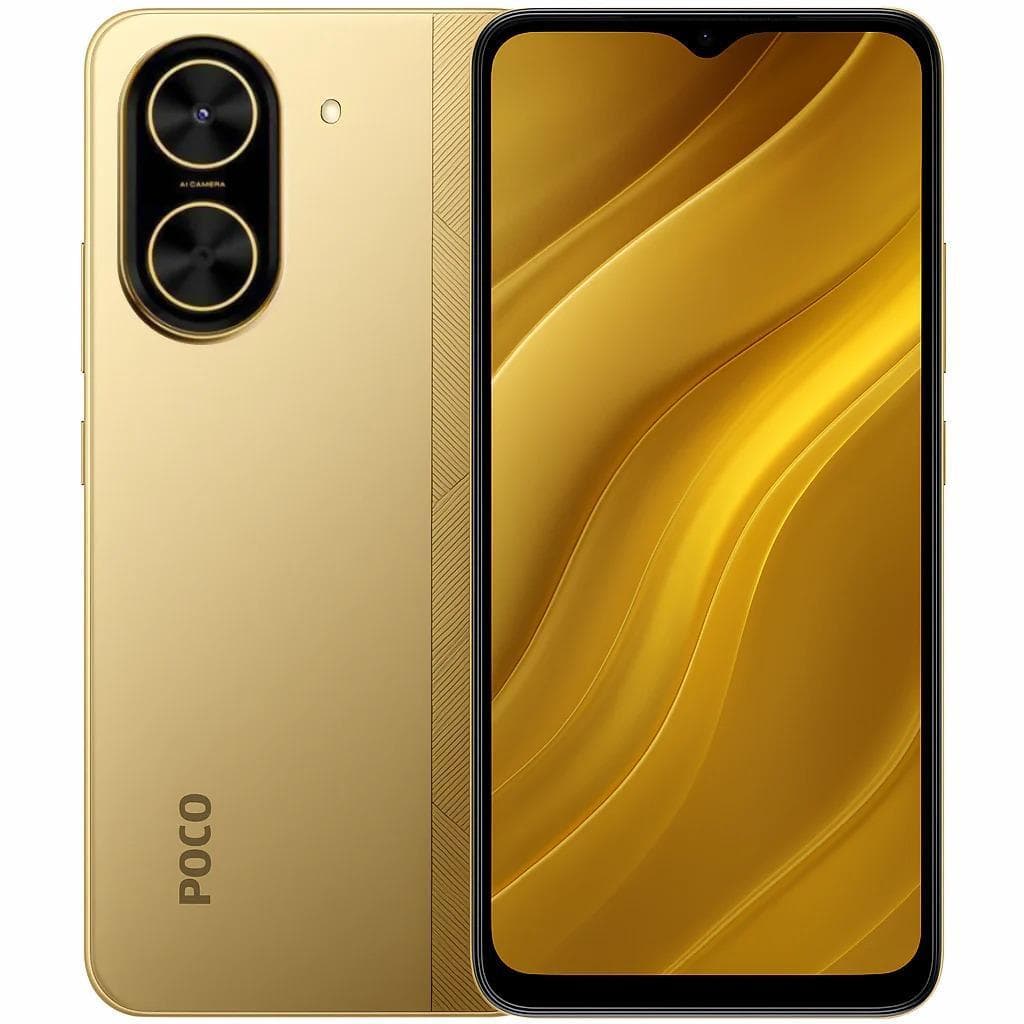 Celular Xiaomi Poco C71 4/128GB Dourado