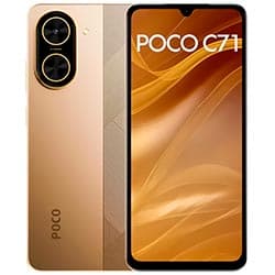 Celular Xiaomi POCO C71 4GB de RAM / 64GB / Tela 6.88" / Dual Sim LTE - Dourado (Global)