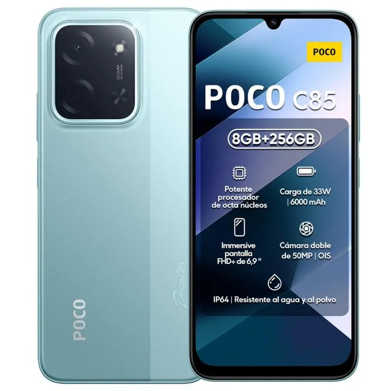 Celular Xiaomi Poco C85 8/256GB Verde