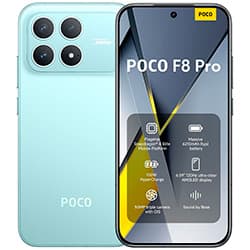 Celular Xiaomi POCO F8 Pro 12GB de RAM / 256GB / Tela 6.59" / Dual Sim 5G - Blue (Global)