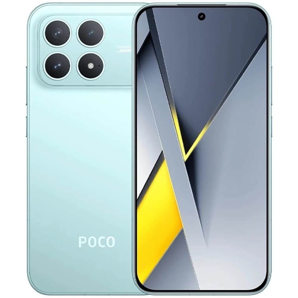 Celular Xiaomi Poco F8 Pro NFC Dual Chip 512GB 12GB RAM de 6.59" 50+50+8MP 20MP Azul