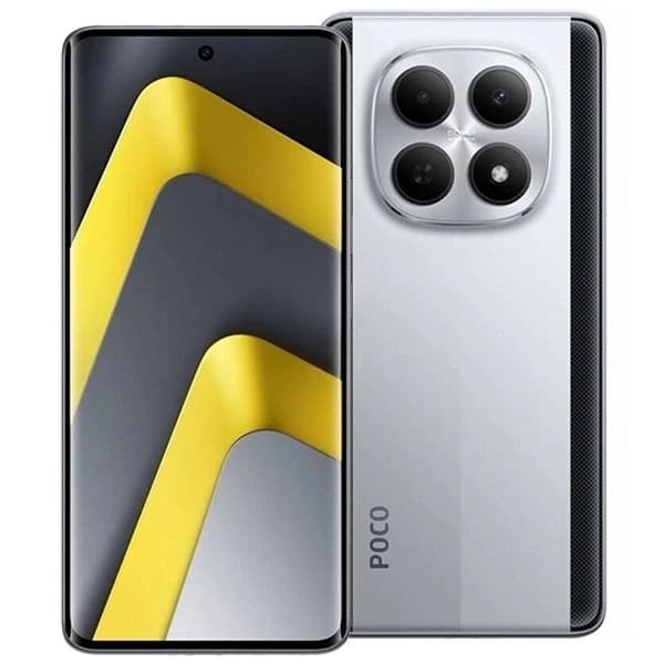 Celular Xiaomi POCO M8 5G NFC Dual SIM de 512GB 12GB RAM de 6.77" 50+2MP 20MP - Prata (Global)