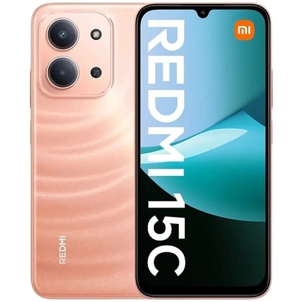 Celular Xiaomi Redmi 15C Dual Sim 128GB 4GB RAM 6.9" 50MP 8MP Laranja Crepúsculo (Global)