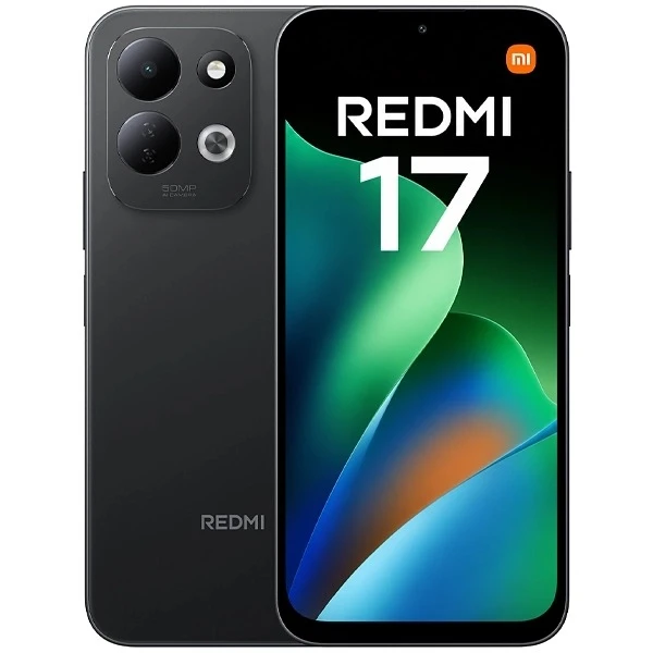Celular Xiaomi Redmi 17 Dual Sim 128GB 4GB RAM 6.9" 50MP 8MP Preto (Global)
