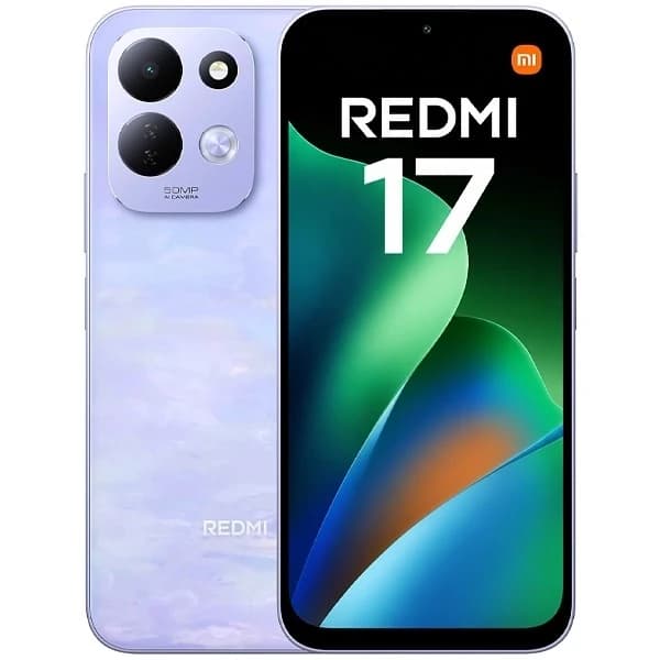 Celular Xiaomi Redmi 17 Dual Chip 256GB 6GB RAM 6.9" 50MP 8MP Lotus Purple