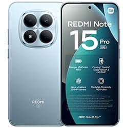 Celular Xiaomi Redmi Note 15 Pro 5G 8GB RAM 512GB Tela 6.83" Dual Sim 5G Azul Glaciar
