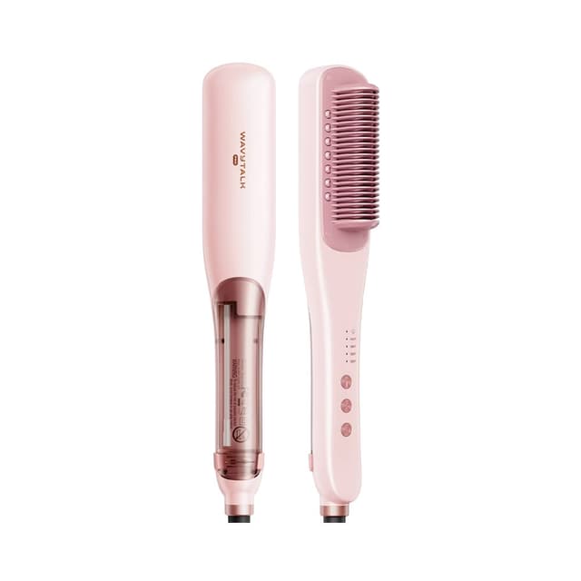 Escova Alisadora Wavytalk Steamline Pro Steam Straightener Bivolt Rosa