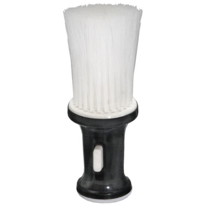 Pincel de Barbeiro com Dispenser de Pó Barber Shop Preto