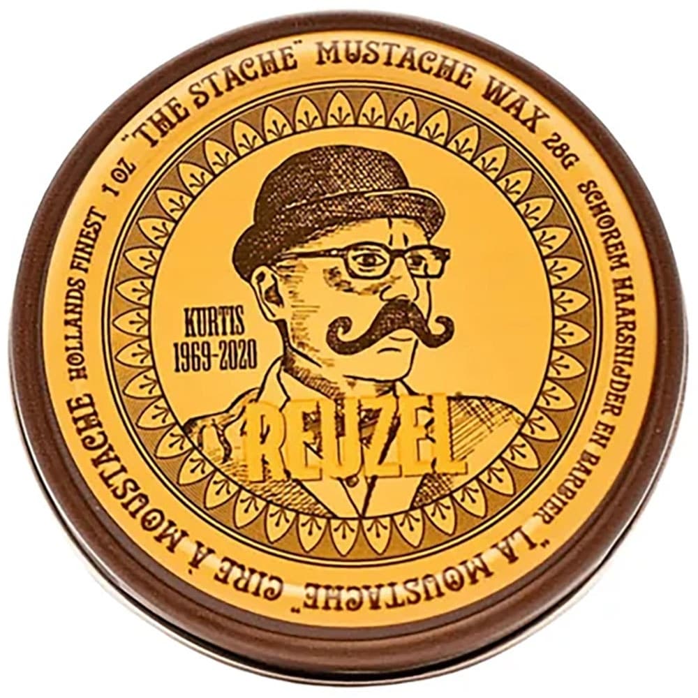 Cera para Bigode Reuzel The Stache Mustache Wax Bourbon - 28G