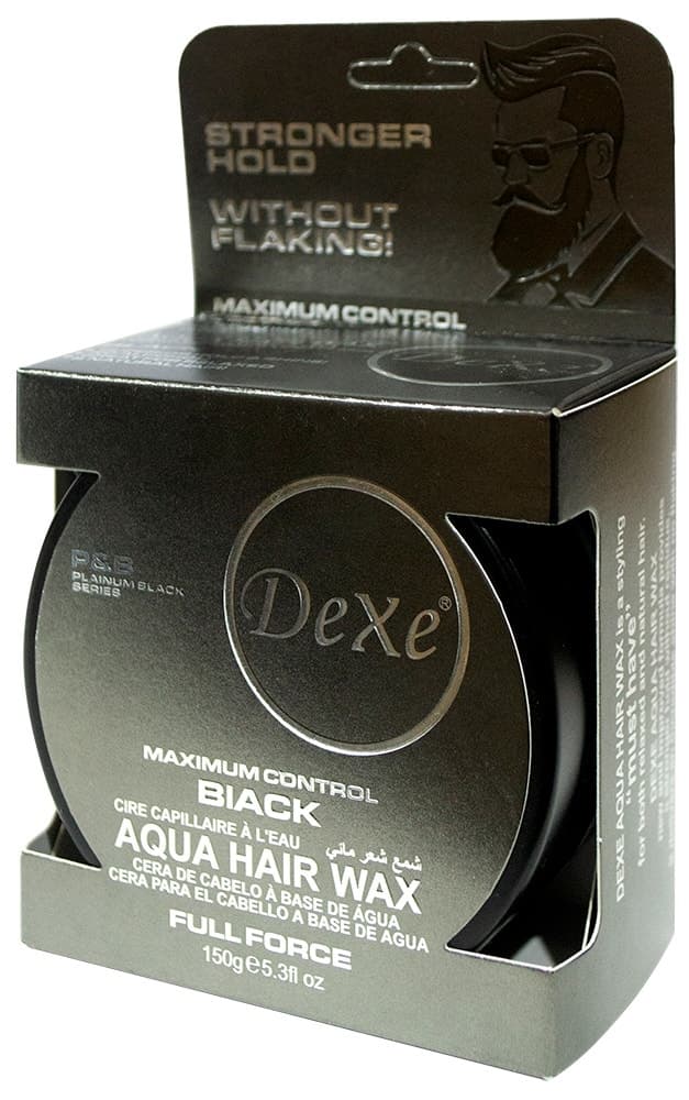 Cera para Cabelo Dexe Aqua Hair Wax Black - 150G