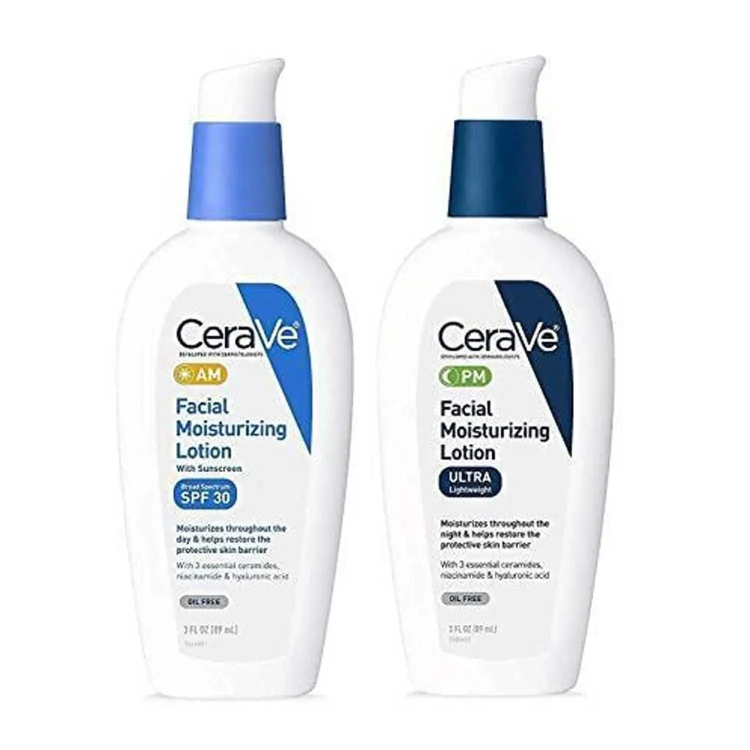 CeraVe Loção Hidratante Facial Kit AM+PM 89ml