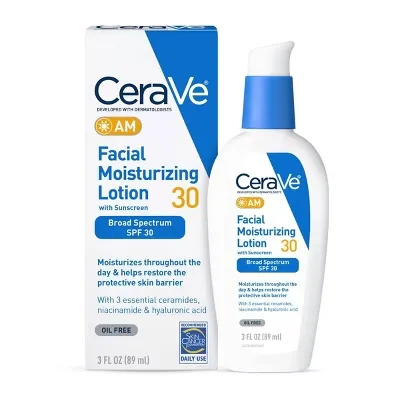 CeraVe Loção Hidratante Facial Hidratante FPS 30 Am 89ml