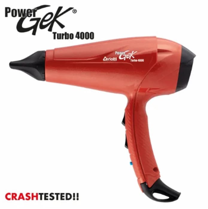 Secador de Cabelo Ceriotti Power Gek Turbo 4000 Black Red