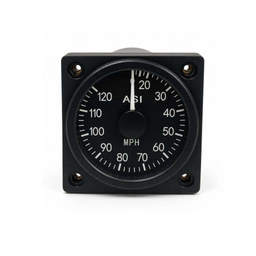 Indicador de Velocidade Cfi Airspeed 120 Mph 2-1/4" Asi2-120M