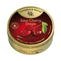 Balas Cavendish & Harvey Caramelo Sour Cherry Drops 200GR