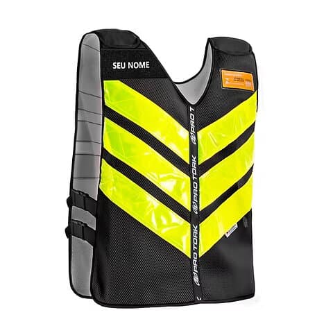 Colete Refletivo Pro Tork Clr-09 - Preto / Grande