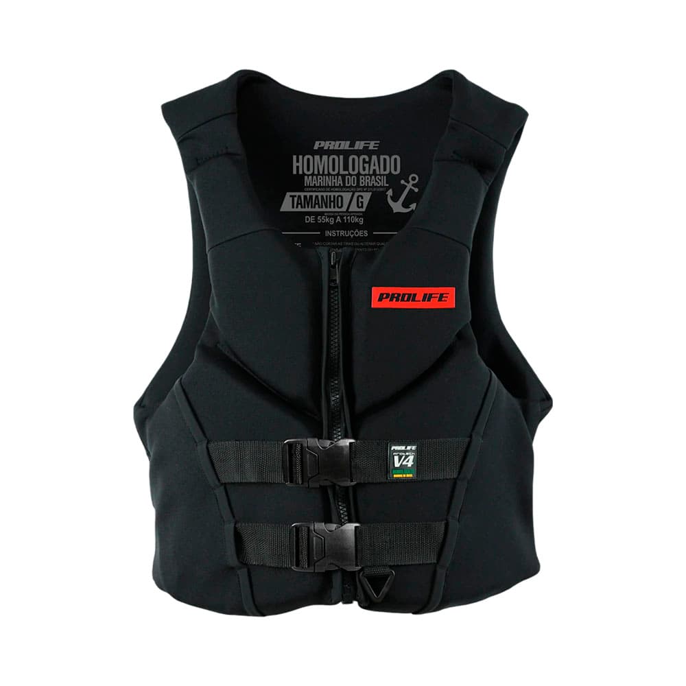 Colete Salva-vidas Prolife Protech V4 Vermelho