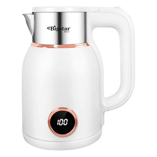 Chaleira Elétrica Bigstar Plus Bsp-1248-S 1.8 Litros 1500W 220V Branco