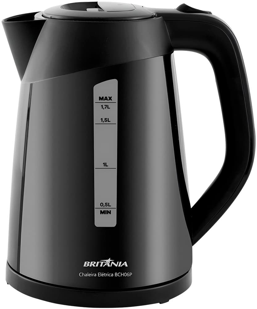 Chaleira Elétrica Britania BCH06P 1.7L 1200W 110V/60Hz