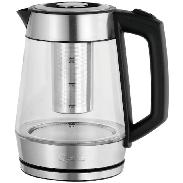 Chaleira Elétrica Quanta Vidro Qthvf960 1.7L 110V