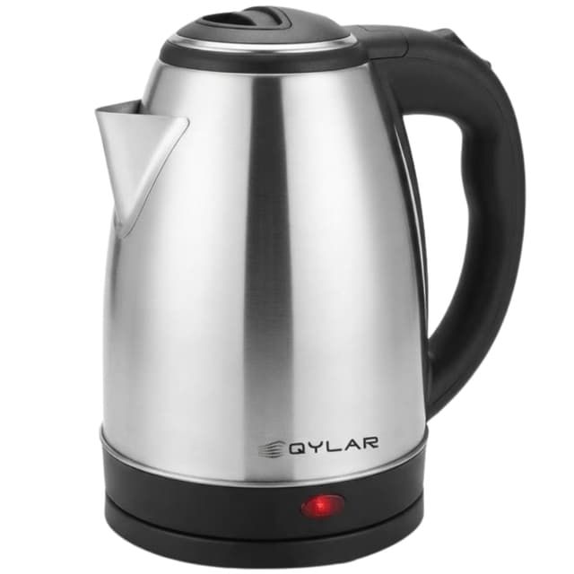 Chaleira Elétrica Qylar Hot Pot Qy-0821 1500W 110V 2L Preto/Prata