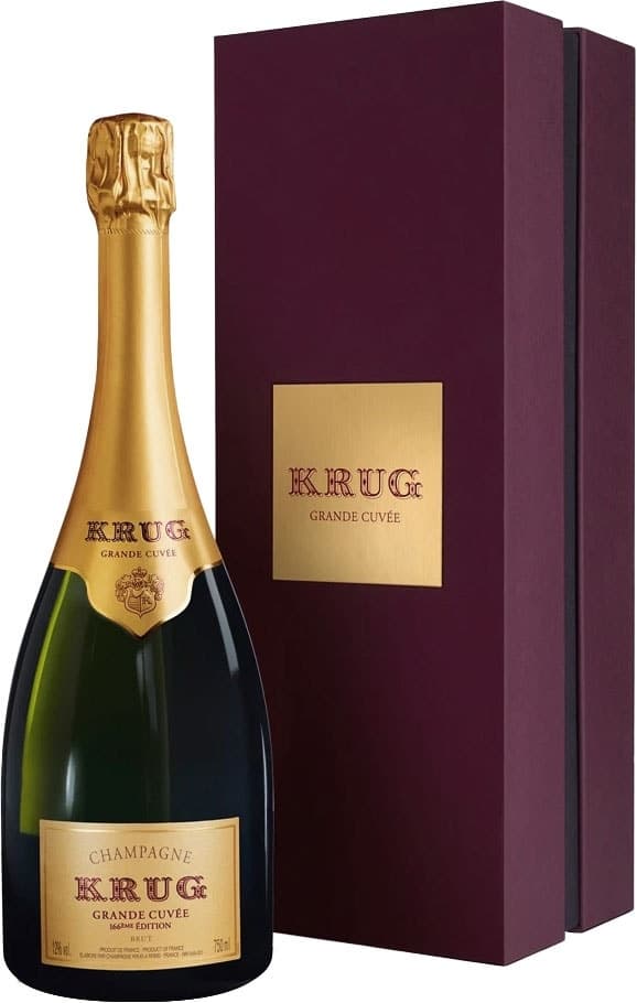 Champanhe Krug Grande Cuvée Brut 166ª Edição (com Caixa)