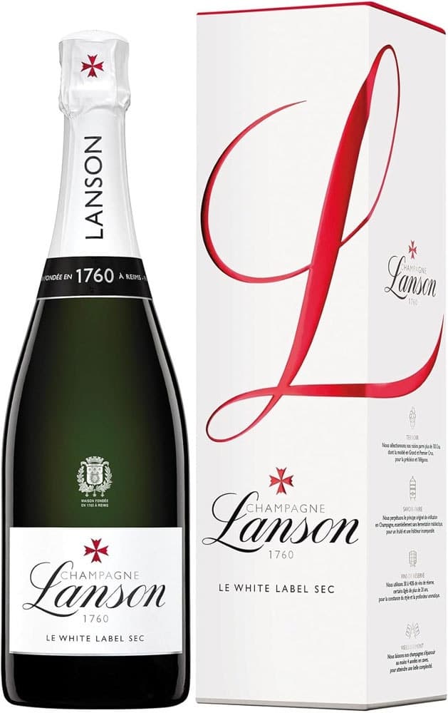 Champanhe Lanson Le White Label Sec (com Caixa)