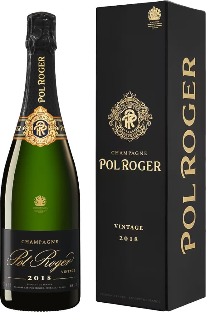 Champanhe Pol Roger Brut Vintage 2018 (com Caixa)