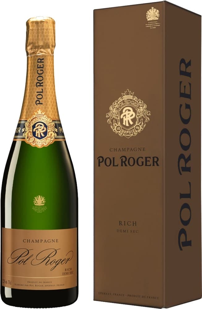 Champanhe Pol Roger Rich Demi Sec (com Caixa)