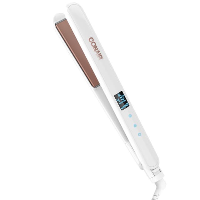 Chapinha Conair CS26GNR Double Ceramic WET/DRY 1-1/2 Branco Rose Bivolt