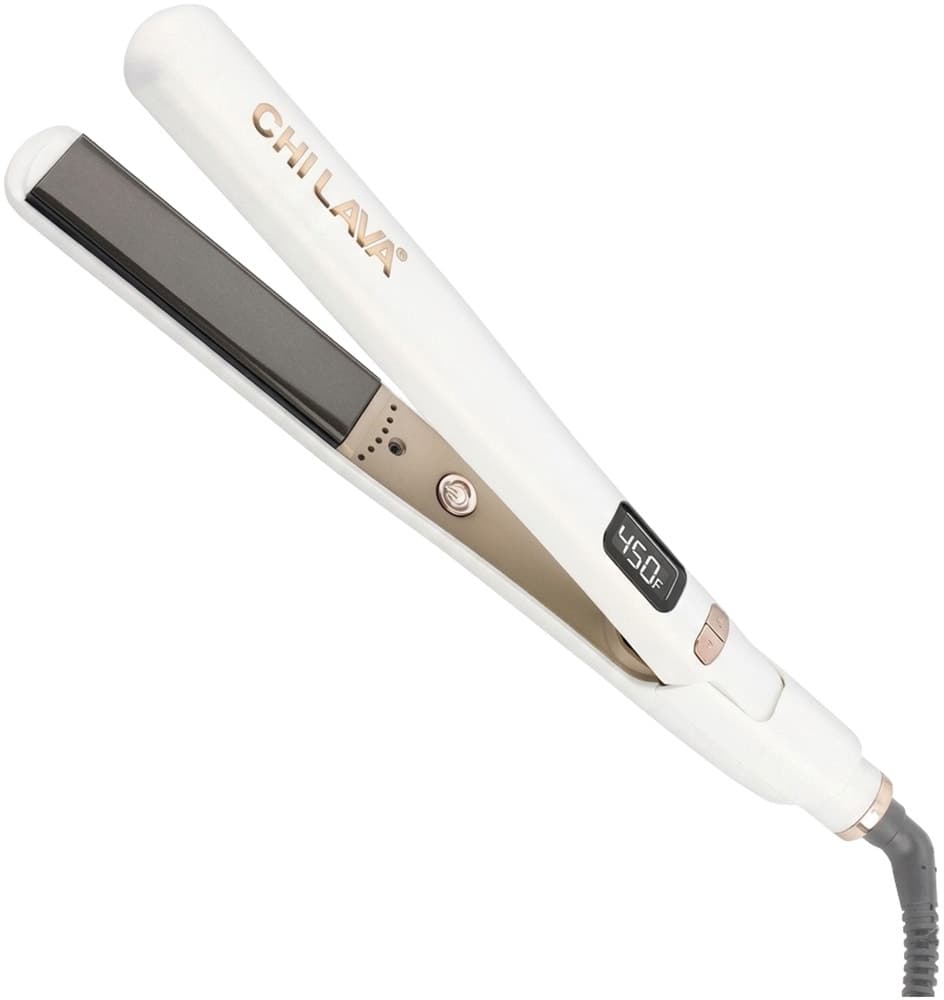 Chapinha de Cabelo Chi Lava 1" Hair Styler Iron 42W Bivolt - Pearl