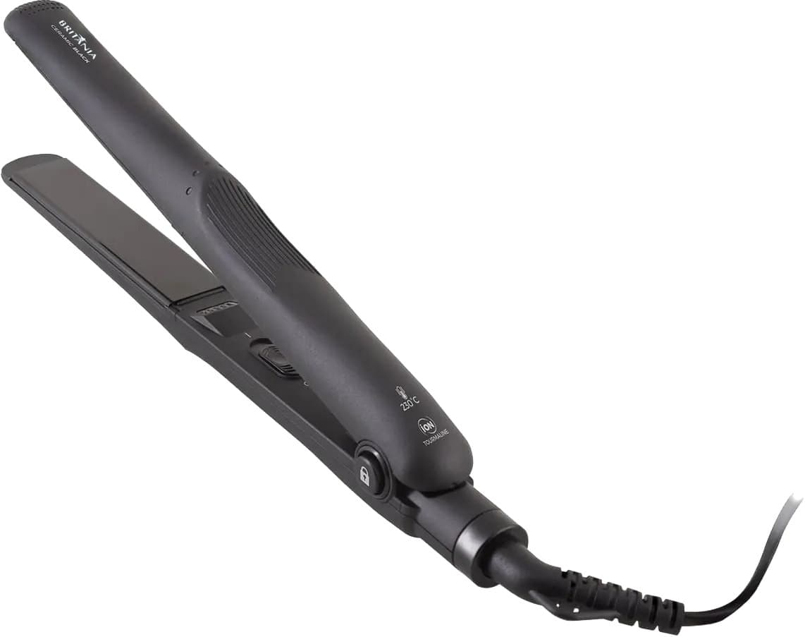 Chapinha para Cabelo Britania Ceramic Bivolt Preto