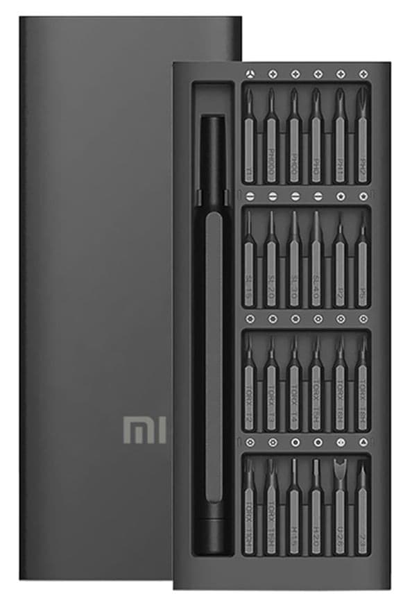 Kit de Chaves de Fenda Xiaomi Mi Precision 24 Em 1 - Cinza