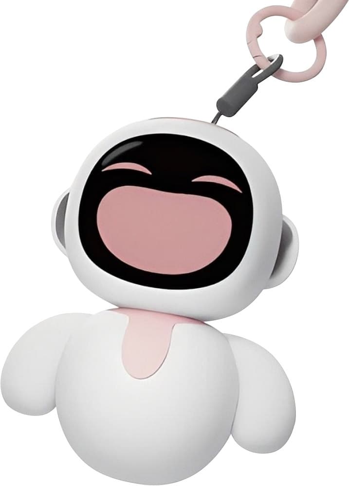 Chaveiro Inteligente Energize Lab Eilik Mini Ai Bot Rosa