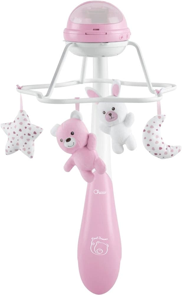 Móbile de Berço Chicco First Dreams 3Em1 - 11041-10 (Rosa)