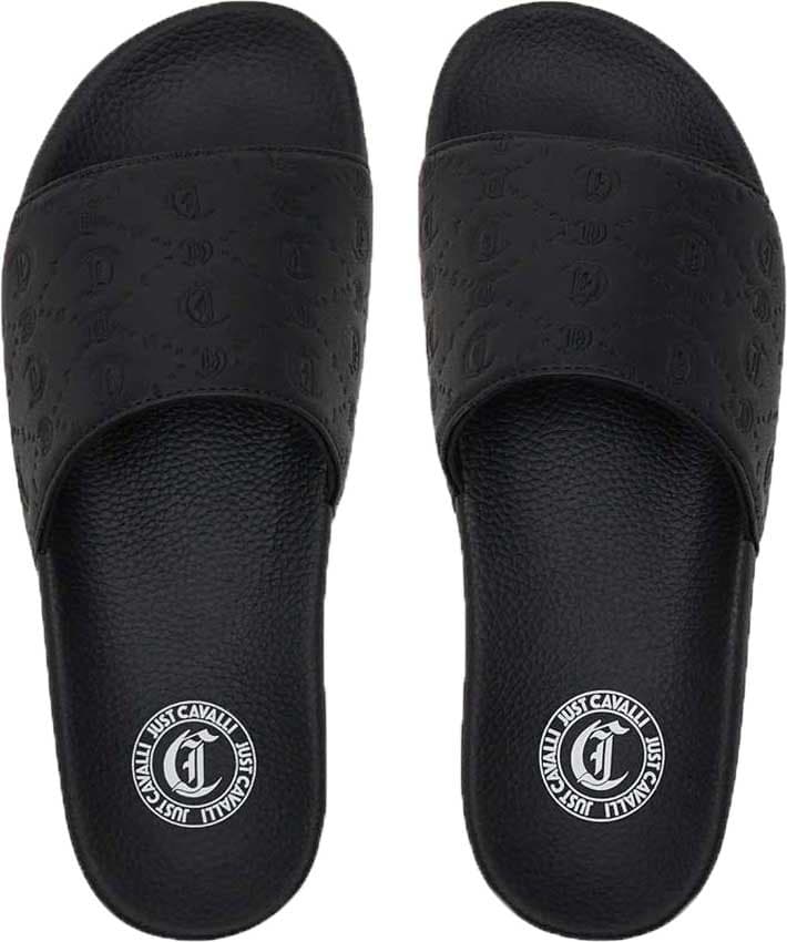 Chinelo Just Cavalli 78QA3SZ5 Zsc31 899 - Preto