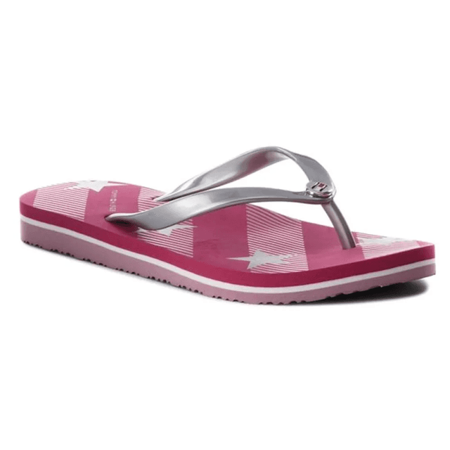 Chinelo Tommy Hilfiger Feminina FW0FW02384633-633 37 Rosa