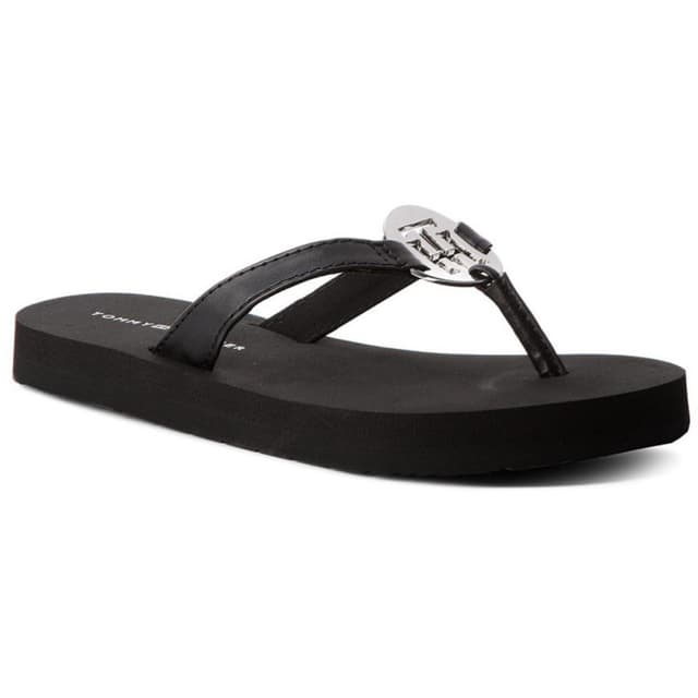 Chinelo Tommy Hilfiger Feminina FW0FW02389990-990 38 Preto