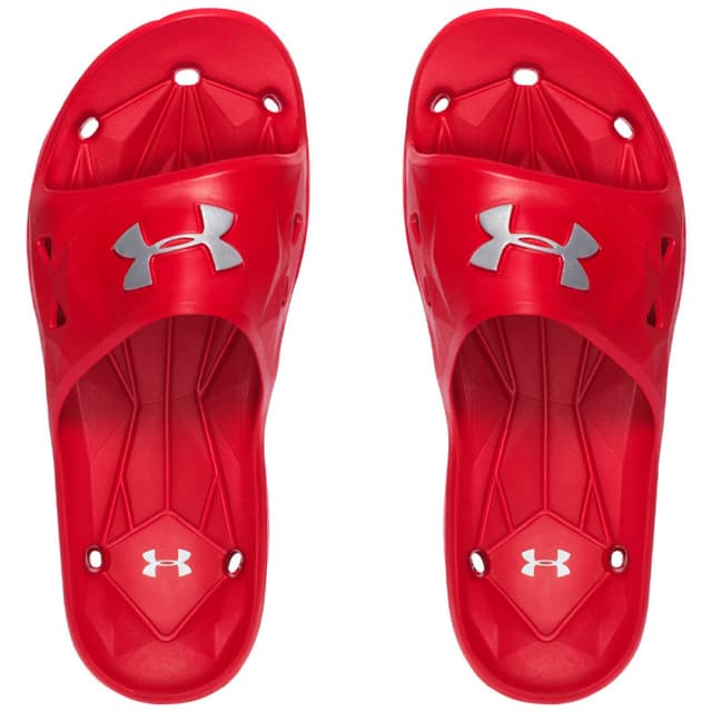 Chinelo Under Armour 1287325-600 Locker Iii Sl Masculino Vermelho 9