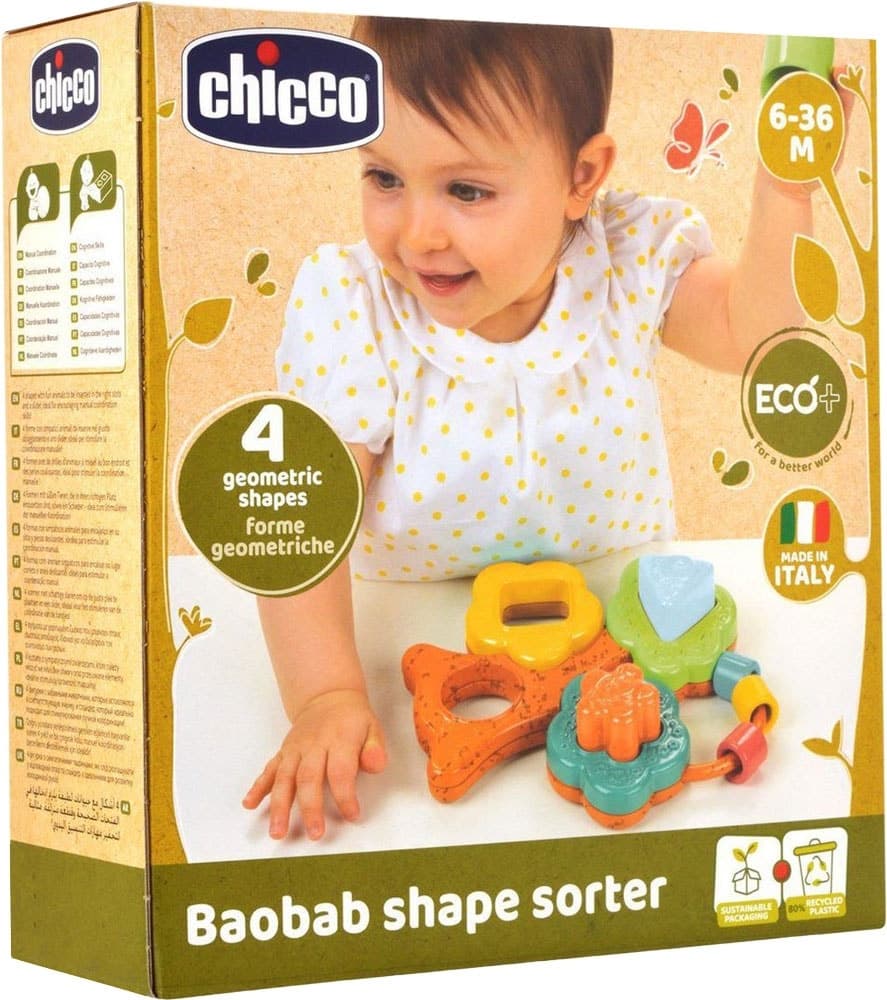 Chocalho Chicco Baobab Shape Sorter