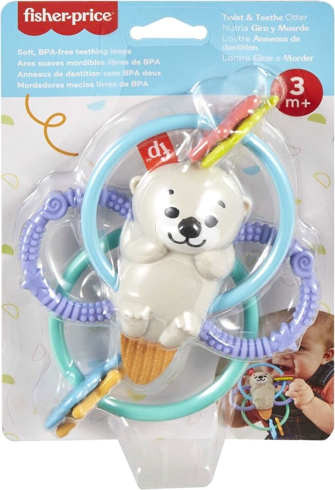 Chocalho Fisher-Price Girar e Morder - Hjw12