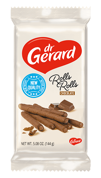 Chocolate Dr. Gerard Rools Rolls Chocolate 114G