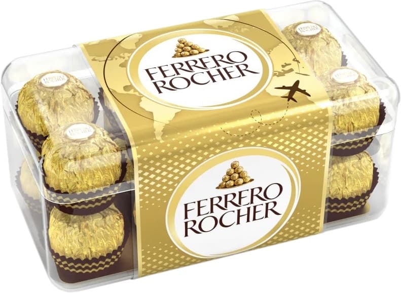 Caixa de Presente Chocolate Ferrero Rocher 16 Peças - 200G